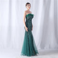 Sexy Elegant Long Wedding Party Dresses for Women 2025 Luxury Mesh Bridesmaid Evening Dresses Woman Sequin Summer Dress