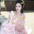 Olive Girl Yellow Hanfu Dress 2026 S-XL XS-3XL Plus Size Hanfu Chinese Dress Traditional Chinese Clothing Chinese Heritage Fashion Women
