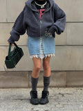 Luxury Lace Up Mini Women Skirt High Waist Lace Trim Minimalist Slim Skirt for Cocktail Party Wear Fashion Summer