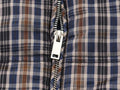 Trendy Vintage Plaid Padding Jacket Women Stand-up Collar Zipper Cotton Coat Lady Fall Winter High Street Casual Outwear 2026