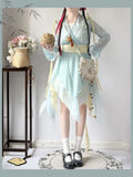 Olive Girl Yellow Flowing Sleeve Fairy Dress for Ren Faire 2026 Garden Wedding Fairycore Photoshoot Everyday Wear S-L XS-3XL Plus Size Flowing Sleeve Dramatic Silhouette Romantic Editorial Not Costume Chinese Heritage Fashion Women