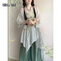 Olive Girl Green Hanfu Dress Everyday Wear 2026 S-L XS-3XL Plus Size Not Costume Hanfu Chinese Dress Traditional Chinese Clothing Chinese Heritage Fashion Women