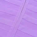 Women Summer Party Purple Bandage Dress Mini Halter Sexy Girl Evening Dress Elegant One Piece Vestidos Fee Shipping