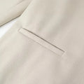 Beige Woolen Lapel Collar Fringe Hem Oversized Long Coats Chic Long Sleeve Warm Jackets Winter Daily Street Lady Outerwear 2026