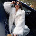 2026 Winter Furry Faux Fur Coat Long Women Luxury Brand Tassels Fluffy Fur Jacket Female Streetwear Super Warm Overcoat