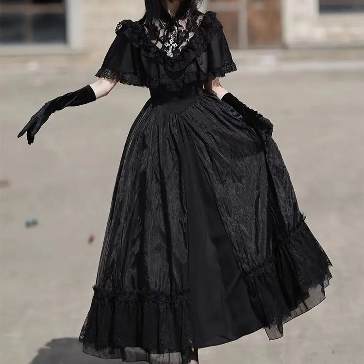 Lolita Cosplay Costumes Vintage Fugitive Princess Dress Court Style Vintage Dress Lolita Collection Costume 2026
