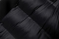 Women's stand-up collar pressure glue zipper Black splicing space cotton jacket jacket for women