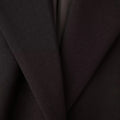 Solid Spliced Tassel Coat for Women Lapel Long Sleeve High Waist Temperament Minimalist Trench Female Fashion New