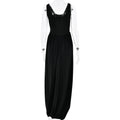 Irregular Plunge Square Collar Suspender Dress For Women Solid Color Sleeveless Backless Summer Clubs Party Ruched Dress