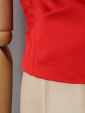 American Hot Girl Style Solid Tank Tops for Women Diagonal Collar Off One Shoulder Slimming Streetwear Vest Female Summer