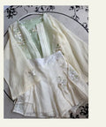 Olive Girl Green Hanfu Dress 2026 S-L XS-3XL Plus Size Hanfu Chinese Dress Traditional Chinese Clothing Chinese Heritage Fashion Women