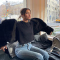 Street Fashion Shawl Collar Faux Fox Fur Coat Women 2024 Winter Cool Girls Black Short Fur Jacket Vintage Chic Overcoat