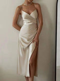 Sexy Black Backless Slip Summer Dress Women Wedding Guest Party Birthday Dress Woman Elegant Bridesmaid Evening Dresses Vestidos