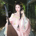 Olive Girl Yellow Hanfu Dress 2026 S-XL XS-3XL Plus Size Hanfu Chinese Dress Traditional Chinese Clothing Chinese Heritage Fashion Women