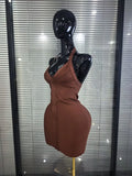 4 Colors Women Sexy Halter Off the Shoulder Bodycon Mini Bandage Dress Celebrate Fashion Nightclub Party Homecoming Outfit