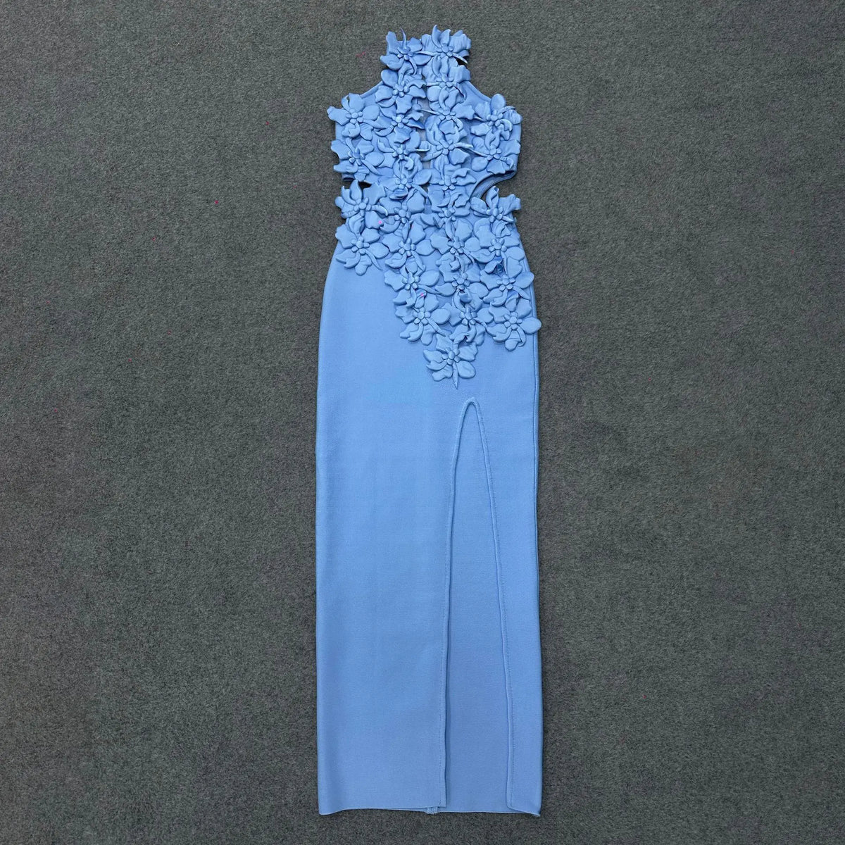 Top Quality Women Sleeveless Off the Shoulder Sexy Florals Bodycon Long Bandage Dress Evening Party Birthday Fashion Outfit