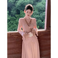 Olive Girl Pink Romantic Jacquard Set for Ren Faire 2026 Garden Wedding Fairycore Photoshoot Everyday Wear Jacquard S-XXL XS-3XL Plus Size Romantic Garden Party Editorial Jacquard Set Chinese Set Chinese Heritage Fashion Women
