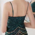 Elegant Women Short Evening Dress Sexy Straps Sequin Slim Bodycon Party Dresses Black Gold Female Vestidos De Soiree
