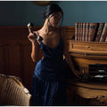 Satin V-Neck High-Slit Cami Maxi Dress Bodycon Backless 2026 Summer Fashion Elegant Women Gala Minimalist Evening Slip Gown