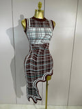 New Sexy Sleeveless Asymmetrical Bodycon Mini Bandage Dress Women High Street Evening Club Party Luxury Birthday Cocktail Dress