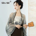 Olivegirl Original Song Dynasty Hanfu Dress Women's Clothes Chinese Spring Summer Autumn Styles Cosplay