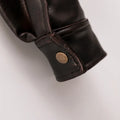 Original High-quality 2026 New Style Women's Leather-effect Blazer with A Stand-up Collar, for Ladies.