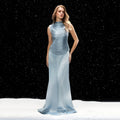 Women Tassel Top + Long Skirt Two Piece Sets Sexy Sleeveless Fringe Bandage Matching Set Evening Party Cocktail Outfit