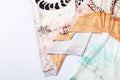Colorful Leopard Print Dress Women Sexy Deep V-Neck Backless Patchwork Puff Sleeve Hottie Vacation Party Club Bodycon