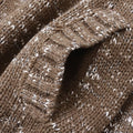 Solid Spliced Zipper Short Sweater Jackets For Women High Neck Long Sleeve Minimalist Female Fashion Style Clothes