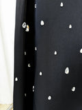 Elegant Celebrity Evening Party Gowns Women's Heavy Industry Diamonds Beading Sleeveless Tank Long Dress Vestidos
