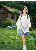 Olive Girl Red Embroidered Embroidered Top for Garden Wedding 2026 Fairycore Photoshoot Everyday Wear S-XL XS-3XL Plus Size Embroidered Romantic Garden Party Editorial Not Costume Embroidered Top Chinese Top Blouse Chinese Heritage Fashion Women