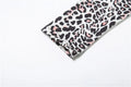 Leopard Letter Tracksuit Women 2 Piece Set Y2K Zip Crop Jacket+Metal Sash Leggings Sporty Matching Stretch Streetwear