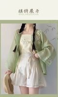 Olive Girl Green Hanfu Dress 2026 S-L XS-3XL Plus Size Hanfu Chinese Dress Traditional Chinese Clothing Chinese Heritage Fashion Women