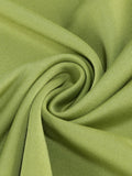 Fashion Halter Cowl Neck Cutout Floor Length Mermaid Dress for Women Backless Thin Strap Draped Ruched Bodycon for Party