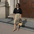 Fashion Snake Pattern Straight Skirt For Women High Waist Slim Long Skirt Ins Hot Streetwear Female Skirt Summer New 2026
