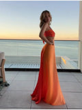 2026 Chic Gradient Hollow Out Maxi Dress Women Sexy Backless Sleeveless Sling Long Dress Summer Vacation Boho Beach Satin Outfit