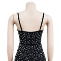Women Club Outfits Spaghetti Strap Bodycon Jumpsuits Sparkly Rhinestone Romper Birthday Night Out One Piece Clubwear