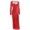 Sexy Fishtail Dresses Suit for Women Sweetheart Neck Tunic Lace Dress with Shawl Long Sleeve Cardigan Outfit Female