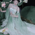Olive Girl Black Hanfu Dress 2026 M-XL XS-3XL Plus Size Hanfu Chinese Dress Traditional Chinese Clothing Chinese Heritage Fashion Women