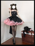 Olivegirl Lolita Dress High-end Banquet Birthday Party Costume Girl Women's Sweet Ballet Style Lolita Dress Flower Princess