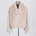 Solid Temperament Jackets For Women Lapel Long Sleeve Patchwork Buttons Designer Coats Female Fashion Style Clothes