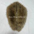 Luxury Fashion Faux Raccoon Fur Collar Shawl Scarf Women Winter Fuzzy Plush Stole Neck Cover Wrap Accessory Women