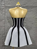 Women Sexy Halter Backless Bandage A-Line Mini Dress Everyday Wear Celebrate Vacation Evening Party Dress