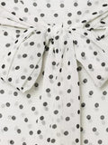 Solid Spliced Print Two Piece Set Female Turtleneck Long Sleeve Top French Commute Women's Skirt Sets Fashion New