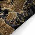 Chic Embroidery Fur Patchwork Waistcoats Women Stand Collar Sleeveless Female Vests 2026 Autumn Lady High Street Furry Tops New