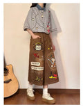 Olive Girl Brown Romantic Streetwear Fairycore 2026 Everyday Wear S-XXL XS-3XL Plus Size Romantic Cottagecore Not Costume Streetwear Chinese Heritage Fashion Women