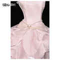 Olive Girl Pink Romantic Dress for Garden Wedding 2026 Fairycore Photoshoot Everyday Wear XS-XXXL XS-3XL Plus Size Romantic Garden Party Editorial Not Costume Dress Chinese Heritage Fashion Women