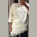 Elegant Lace Patchwork Satin Mini Dress Women High Collar Flare Sleeve See Through Party Dresses Autumn Lady Evening Robes
