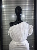 High Quality Women Sexy Strapless Mesh High Stretch Bodycon Mini Dress Elegant Evening Party Celebrate Birthday Cocktail Outfit