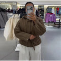 Upgraded Thick Wrap Front Tie Padded Jacket Kimono Style Collar Long Sleeve Loose Warm Daily Women Coat 2026 Winter Cotton Coats